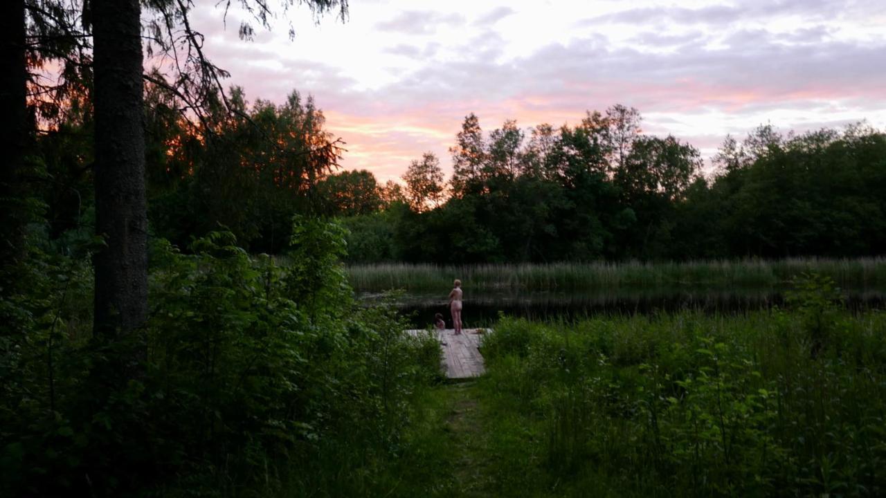 Allika-Loeoevi Sauna Cabin Hotel Suure-Jaani Exterior photo